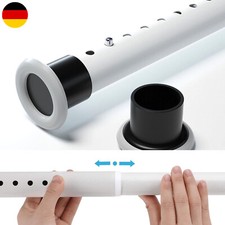 70-410cm Universal Teleskopstange Edelstahl Ohne Bohren Duschvorhangstange DE