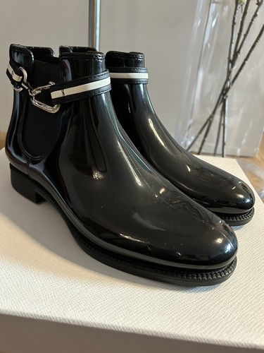 Damen gummi stiefeletten - stiefeletten, wie