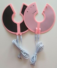 1 Paar Brustelektroden Silikon bipolar Reizstrom E-STIM ESTIM TENS EMS EROSTEK 