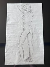 AKT EROTIK STEHENDE NACKTE