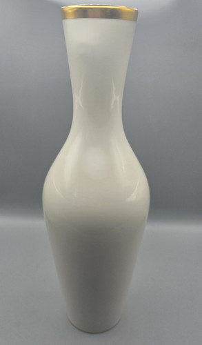 Fürstenberg vase mit goldrand - fürstenberg,