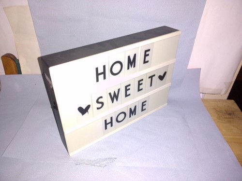 Licht box led home sweet - licht,