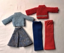 5 x Barbie Kleidung vintage