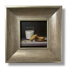 Original Miniatur Ölgemälde