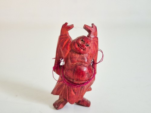 Vintage holz buddha - buddha, figur