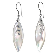 4,5cm lange Perlmutt Muschel