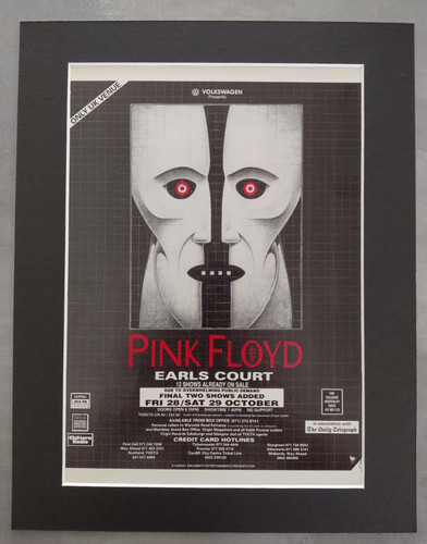 Pink floyd concert 1994 - concert, earls