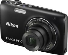 Nikon COOLPIX S3100 14.0MP Digitalkamera - Schwarz