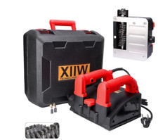 XIIW Betonfräse für Harten Oberflächen, 1600W 4000UPM Walzenfräse Sanierungsfräs