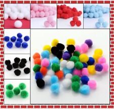 Pom Pom 10 ~ 30mm  Baumwolle Pompons Bommeln Nähen Tilda Borte Farbauswahl