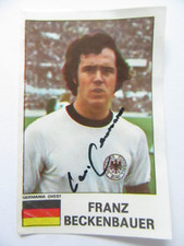 Franz beckenbauer signiert - signiert,