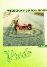 Vredo Trac VT 3306, orig. techn. Datenblatt 1996