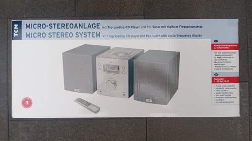Tcm micro stereoanlage neu - micro-stereoanlage,