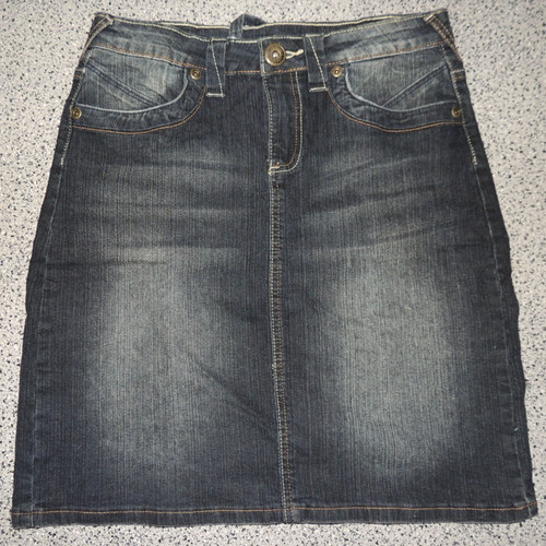 Damen jeansrock dunkelblau - jeansrock,