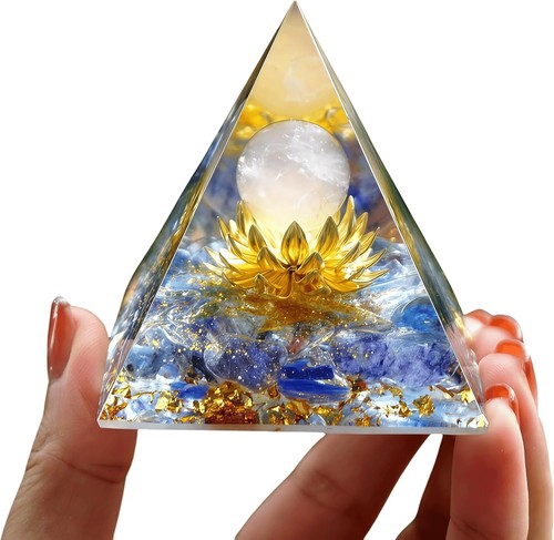Orgonit pyramide mit citrin - mit,