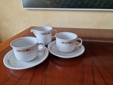 Thomas Trend Bahama * 2 Kaffeetassen + Untere + Milchkännchen 