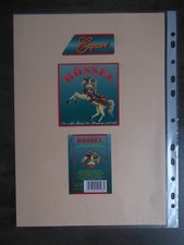 Bieretiketten, BW, Karlsruhe, Hatz-Moninger Brauhaus Teil 4