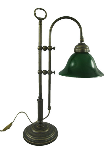 Tischlampe antik bankerlampe - tischlampe,