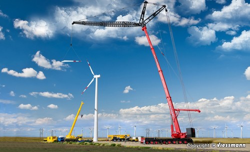 Kibri 13005 spur liebherr - h0,