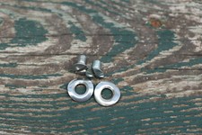 2 Stück Schrauben und Scheiben Kettenschutz DDR Fahrrad MIFA DIAMANT Klapprad