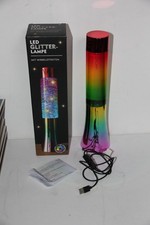 LED Glitzerlampe mit