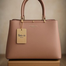 Flora & Co Paris Handtasche – Altrosa – Mit Etikett – Elegant & Neu