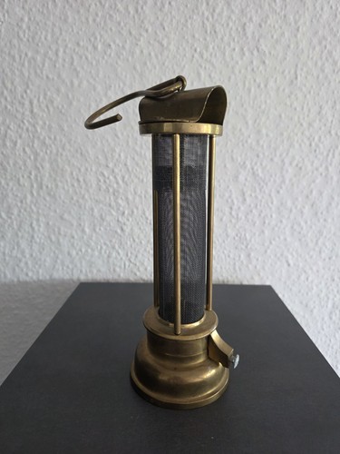 Messinglampe grubenlampe - messinglampe,