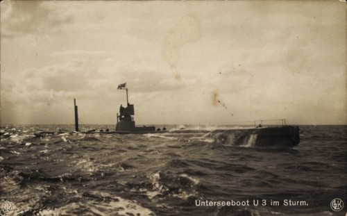 Deutsches unterseeboot - ak,