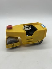 Playmobil Bau Baustelle Walze gelb 3533 Straßenwalze mit Figur