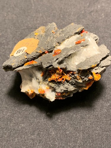 Realgar calcit rumänien - calcit,,