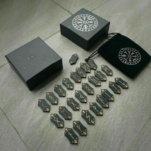 Runenstein holzset samt tarot - samt,
