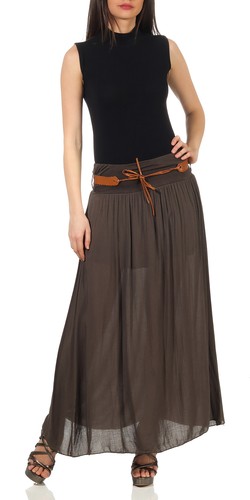 Damen maxi rock langer sommer - damen,