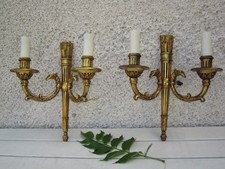 LUCIEN GAU Paar D'Wandlampe