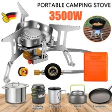Tragbar Mini Campingkocher Gaskocher Herd Campingkocher Outdoor Wandern Kochen