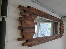 Spiegel Massiv Nussbaumholz