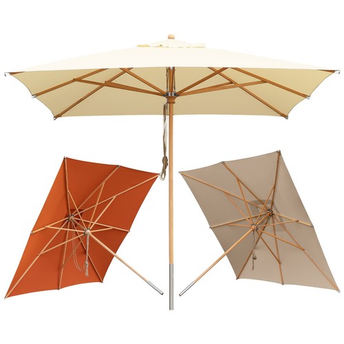 Anndora sonnenschirm 3x3 - sonnenschirm, m
