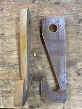 Anbauteile Koppelhaken Kramer Bohrungen 40 mm 280 mm Distanz Material 20 mm