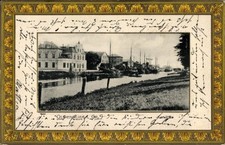 Präge Passepartout Ak