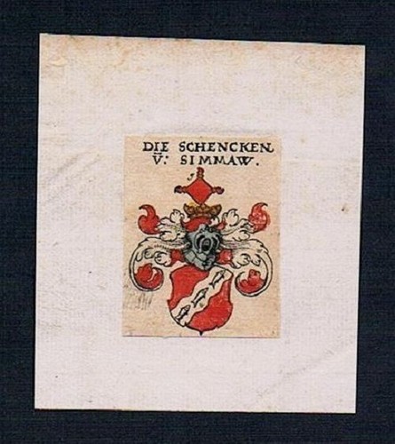 Schencken wappen - 17.jh.,