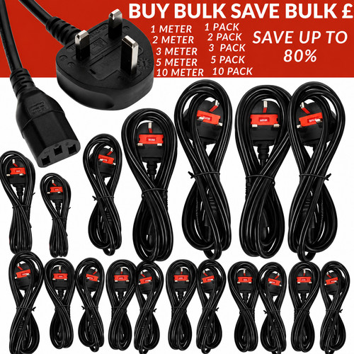 Netzkabel stecker auf - uk-stecker,