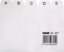 HAN Karteiregister A-Z PP A7