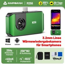Ampbank M256 Wärmebildkamera für Android USB 40mk 256x192 TC001 IR Thermometer