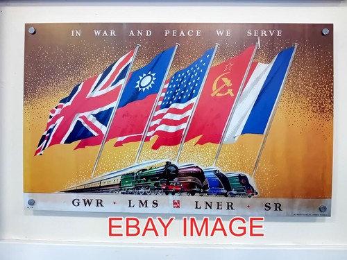 Foto eine replik eines plakats - eine,