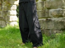 Goa Haremshose mit dickem Baumwollstoff