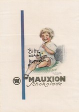 SAALFELD/SAALE, Werbung 1926