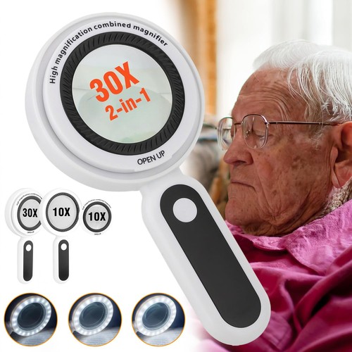 30x 10x lupe mit - 30x,