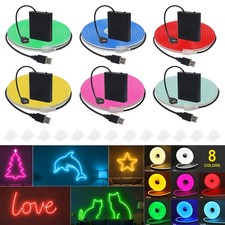 ‌5V USB Neon-Sign LED-Streifen Schneidbar für Weihnachtsparty-Dekoration‌