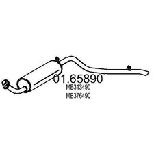 MTS 01.65890 Endschalldämpfer