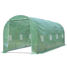 Zelsius Foliengewächshaus (L) 4 x (B) 2 x (H) 2 m, stabiles Folienzelt *B-Ware*