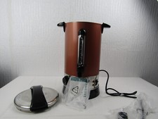 Glühweinkocher Heißwasserspender aus Edelstahl - 10l - mit Thermostat Fü